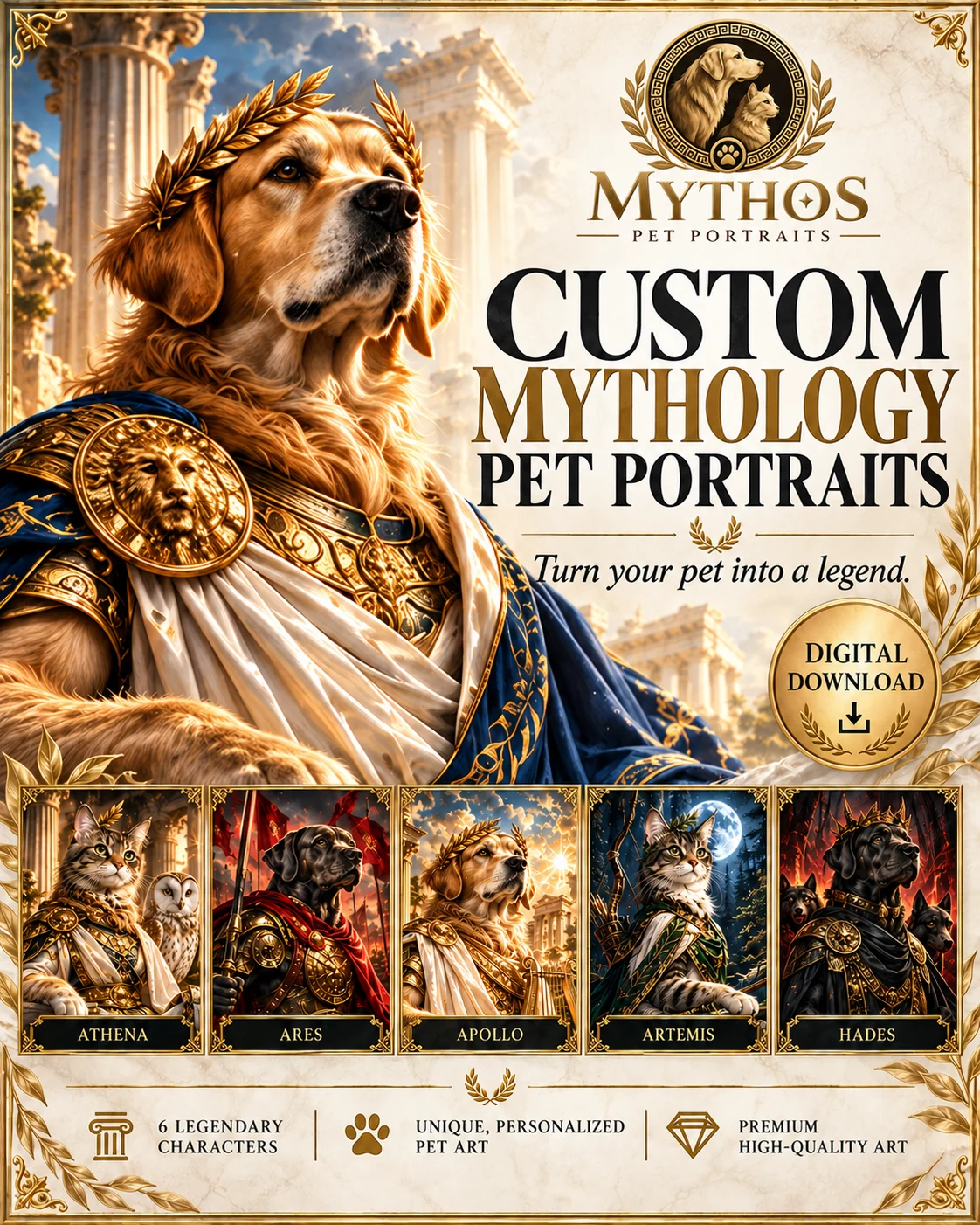 MYTHOS Pet Portraits