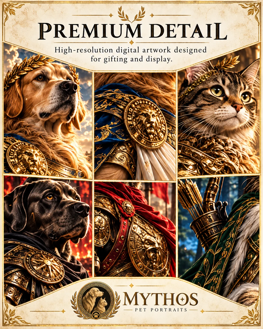 MYTHOS premium artwork details